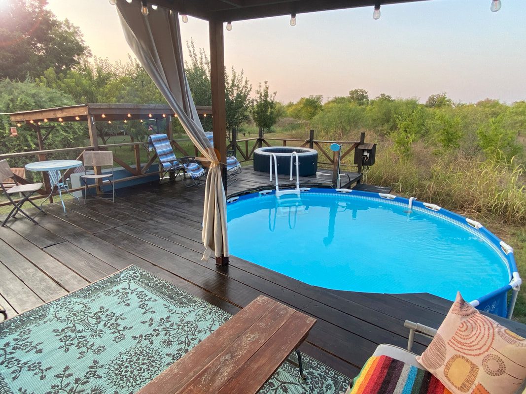Pool deck